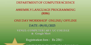 Workshop on Assembly Language Programming