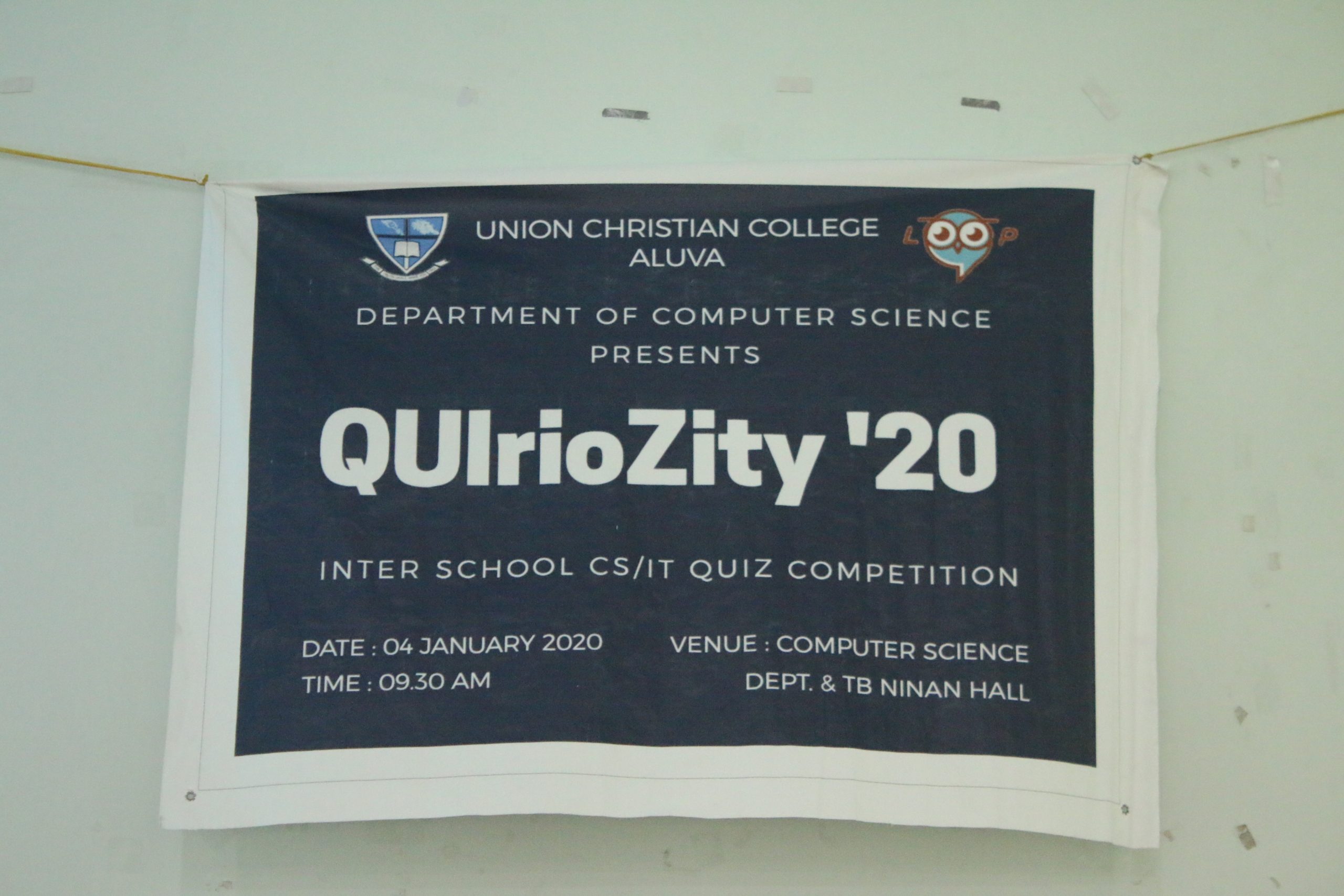 QUIrioZity ‘20 – Inter School Quiz Competition 2020