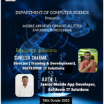 Mobile App Development – Flutter Awareness Programme