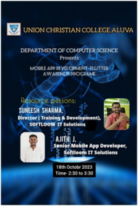 Mobile App Development – Flutter Awareness Programme