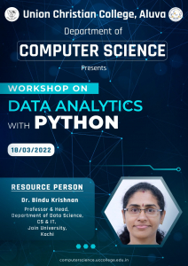 Workshop on “Data Analytics with Python”