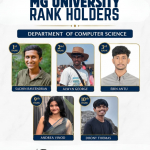 Congratulations to the UG Rank holders